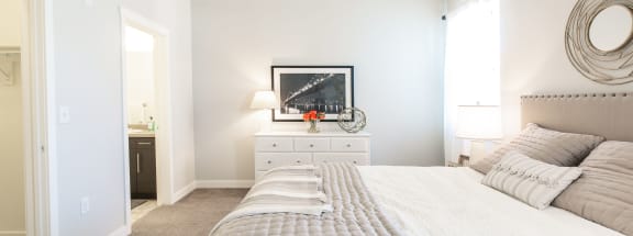 King-Sized Bedrooms at Parc on CenterÂ ApartmentsÂ & Townhomes, Orem