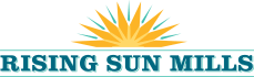 Rising Sunn Mills logo - color at Rising Sun Mills, Rhode Island, 02909
