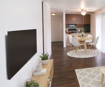 Dining Area and Comfortable Seating at Eucalyptus Grove Apartments in CA 91910