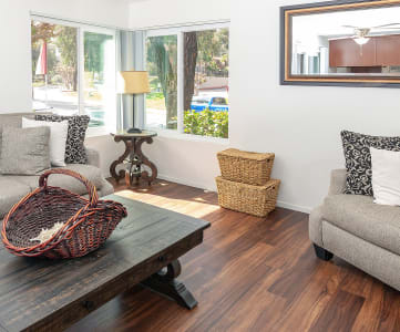 Open and Airy Living Room at Eucalyptus Grove Apartments in Chula Vista, CA 91910