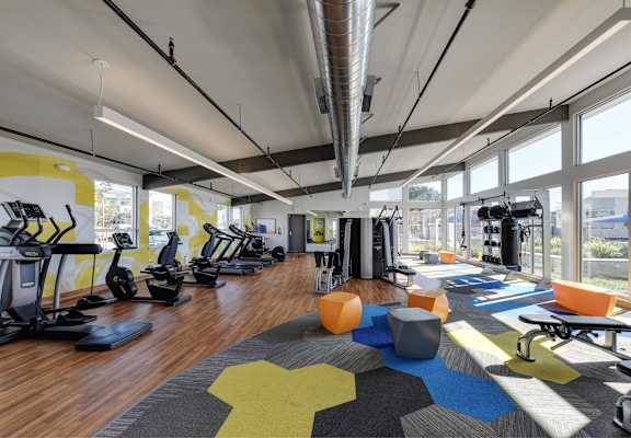 Gym 1 at Addison Ranch Apartments, Petaluma, CA
