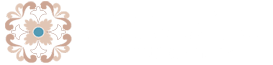 A graphic with a white background and a blue and brown design on the left side.