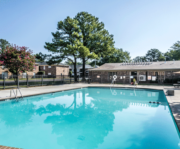 the swimming pool at our apartments at Azure Place Apartments, Memphis, Tennessee