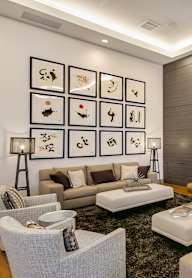 Clubroom With Tv And Fireplace at Cirrus Redwood City, Redwood City, CA 94061