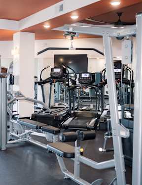 Gym at The Roseberry Apartments in Columbia, SC