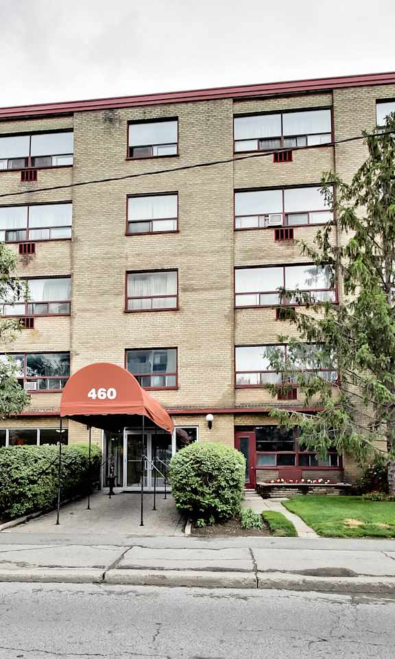 the building in which the apartment is located