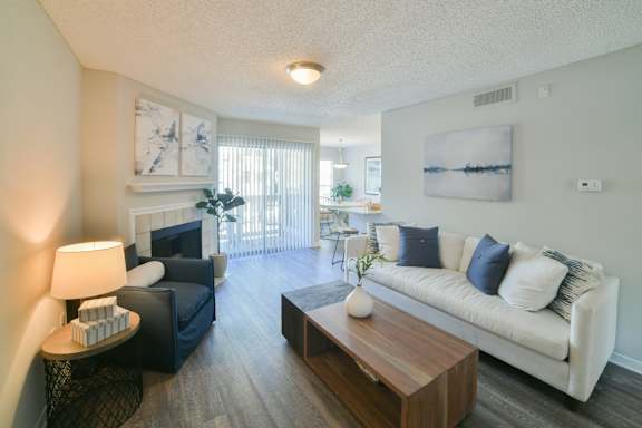 Renovated Den at Arbors Harbor Town, Memphis, TN