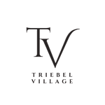 A logo with the letters "TV" and the words "Triebel Village" below it.