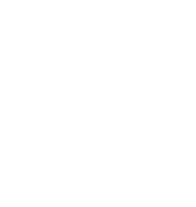 A white paw print on a black background.