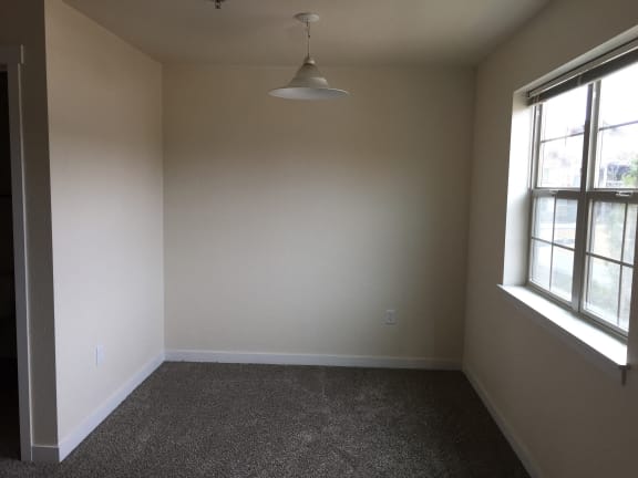 Image of bedroom with light and window