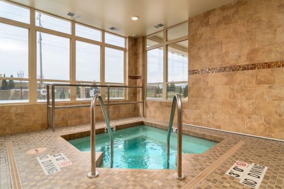 Indoor Pool at The Tuscany on Pleasant View, Madison, WI