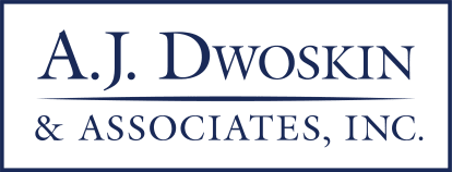 A J Dwoskin Logo for the Footer