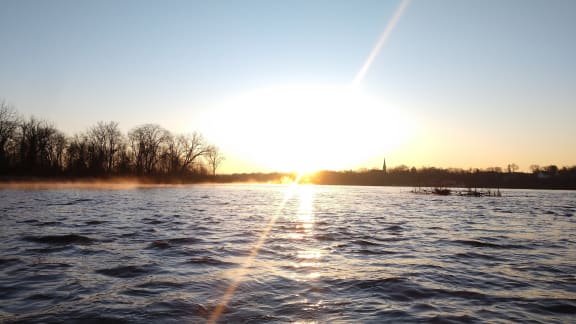 river at Waterstone Landing, Perrysburg, OH, 43551