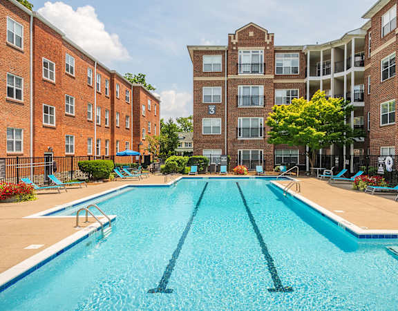 Hayes House resort-style pool area