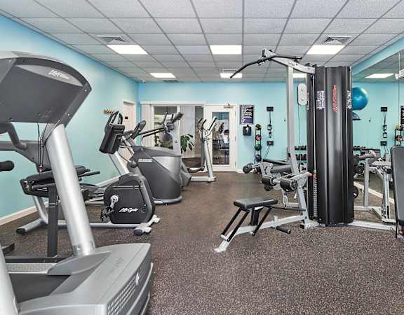 Hampshire Green Apartments fitness center