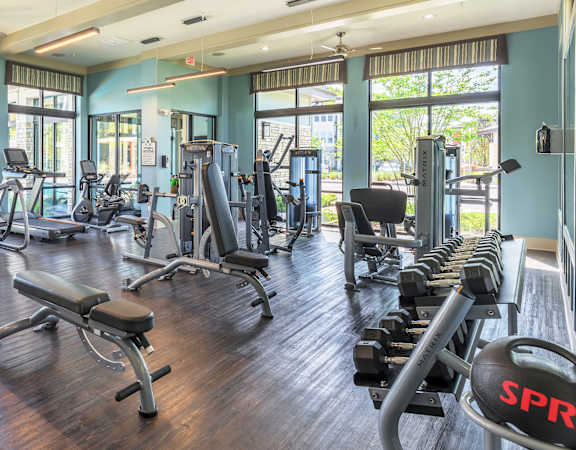 Nona Park Apartments fitness center