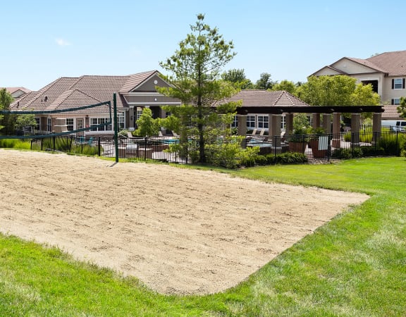 Cordillera Ranch Apartments outdoor sand volleyball court
