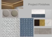 Thumbnail 5 of 5 - a selection of tiles and flooring for project finishes