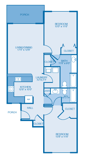 Lark 1st Floor Lark 1st Floor at Oak Hill Apartments and Townhomes, Rensselaer, New York
