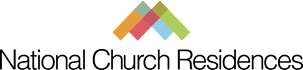A graphic with a black background and a design consisting of multiple colored shapes.