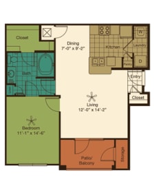 one bedroom luxury pearland apartments
