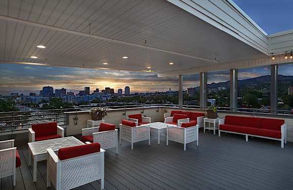Deck at Liberty Blvd Apartments - Saltlake City, UT Apartments, Saltlake City, Utah