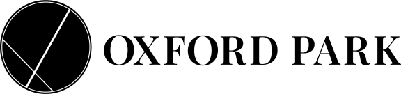 a logo park with two diagonal lines in a circle