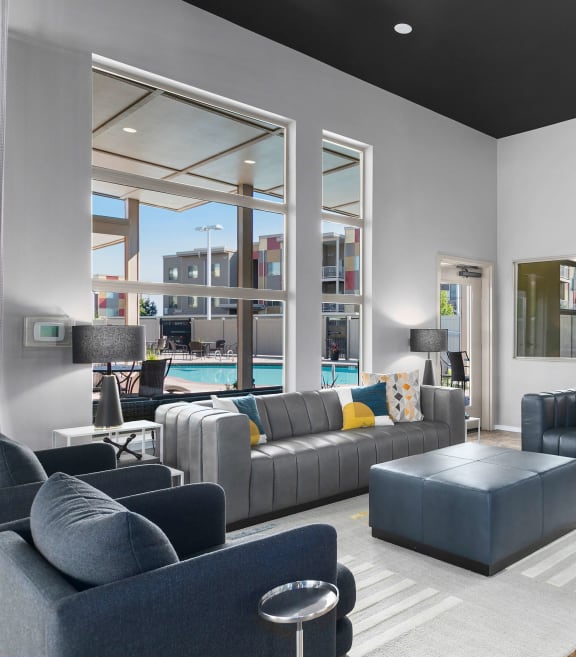 Community Room at Mosaic on the River Apartments, Richland, WA