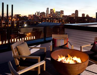 Rooftop Night