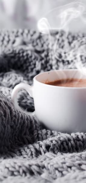 Cup of hot beverage at 3543 Brook Street, Lafayette, CA 94549