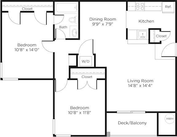 Floor Plan Alder – Standard Market