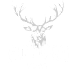 A logo with a deer and the word "ELKHORN" in front of it.