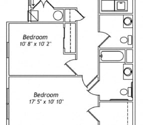 Floor Plan 2 Bedroom