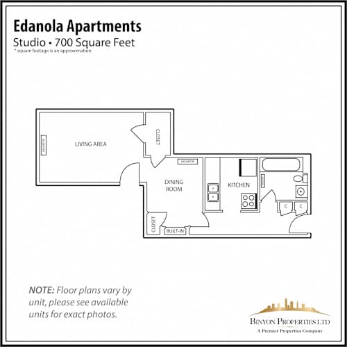 Floor Plan  Edanola Studio Floor Plan