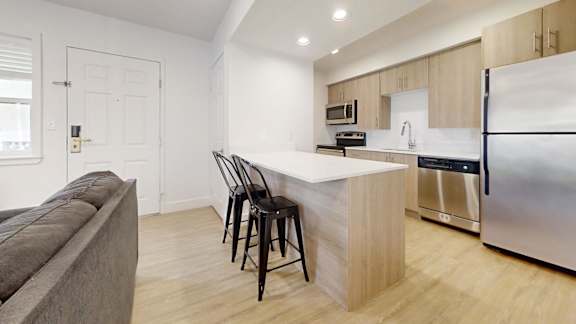 Chef-Inspired Kitchens at Avia Lofts at Maple Road, New York