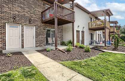 our apartments offer a patio