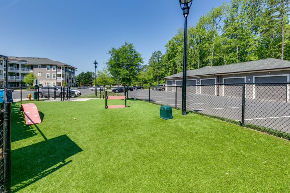 Bark Park Dog Park at The Flats at Ballantyne Apartments, Charlotte, North Carolina