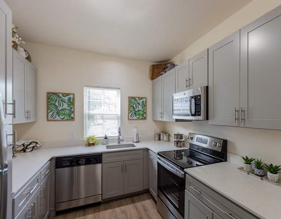 Elegant And Timeless Kitchen at Saucon View Apartments, Bethlehem, PA