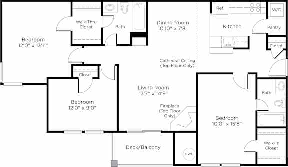 Floor Plan Dewberry – Standard Market