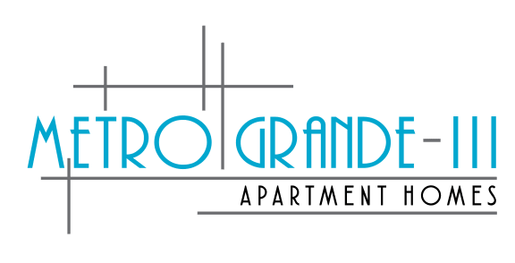 the logo for metro grande apartment homes