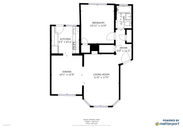 One Bedroom Apartment (4336-1W)
