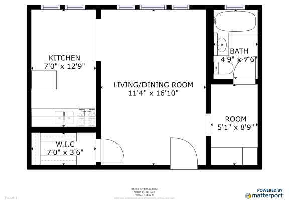 Floor Plan  Studio