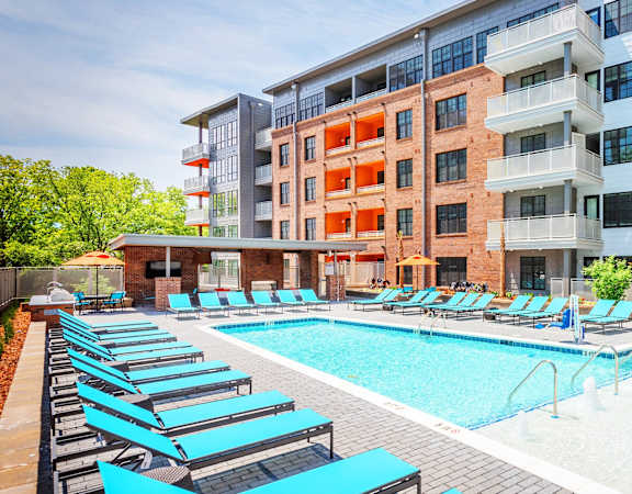 Element 29 resort-style pool area