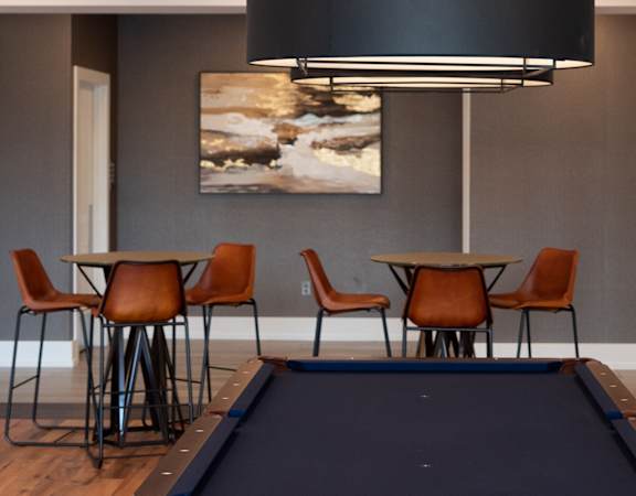 The Airdrie at Paoli Station - Clubhouse game room
