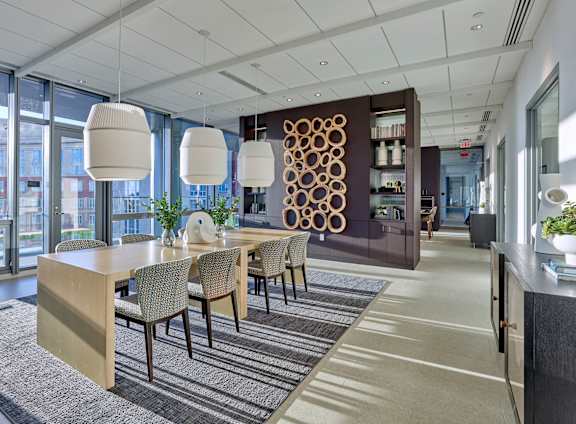 resident lounge area