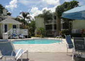 Thumbnail 3 of 6 - Pool Patio at  Bridgewater Apartments, St. Petersburg, Florida, FL