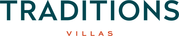 the logo for the village in green against a white background