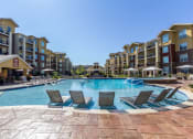 Thumbnail 4 of 42 - Swimming Pool With Relaxing Sundecks at WaterCrest at City Center, Lenexa, Kansas