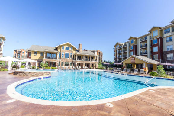 Sparkling Pool at WaterCrest at City Center, Kansas, 66219