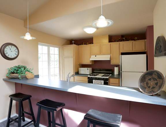 Fanno Creek Village Clubhouse Kitchen